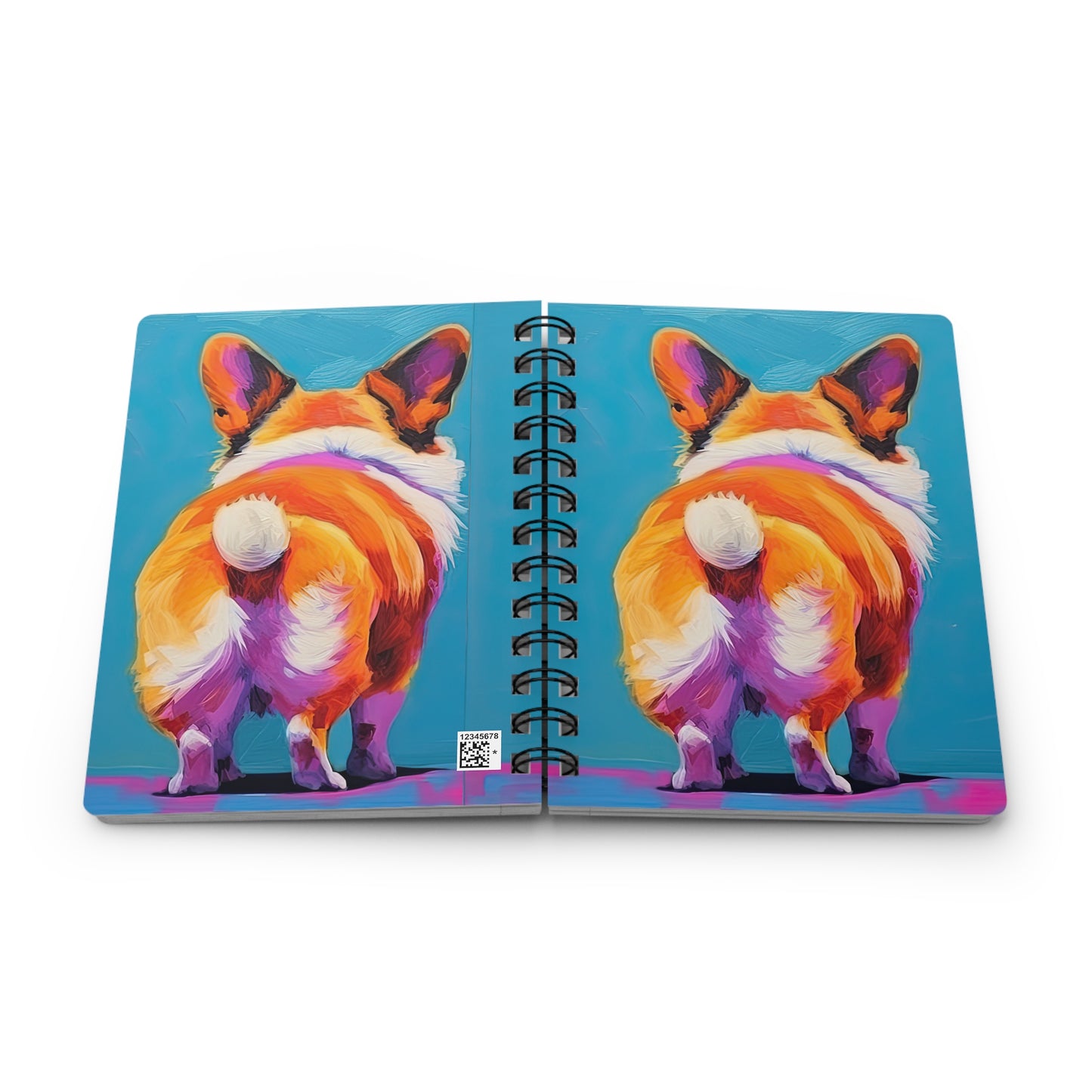 Corgi Butt - Spiral Bound Notebook