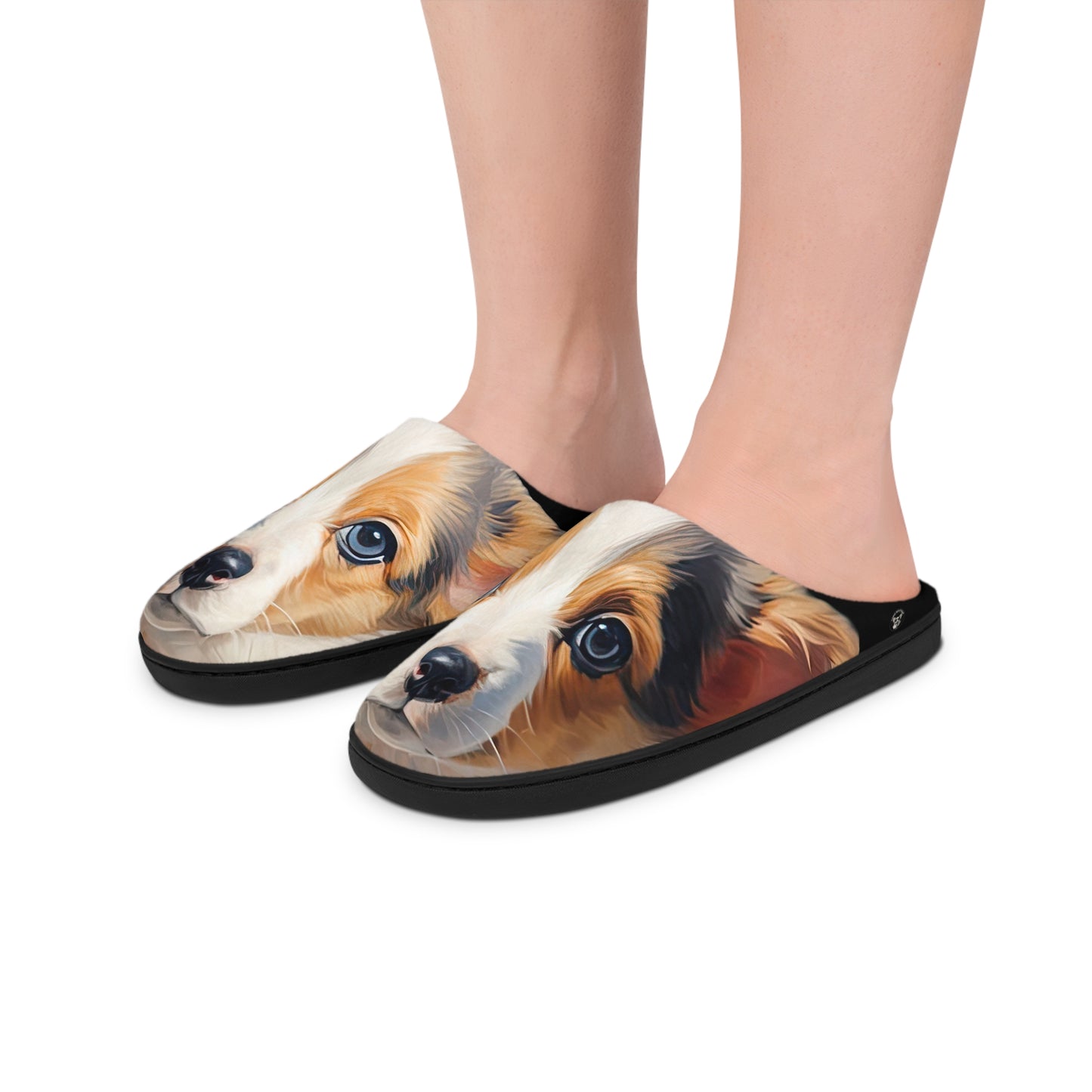 Puppy Dog Eyes Men's Slippers