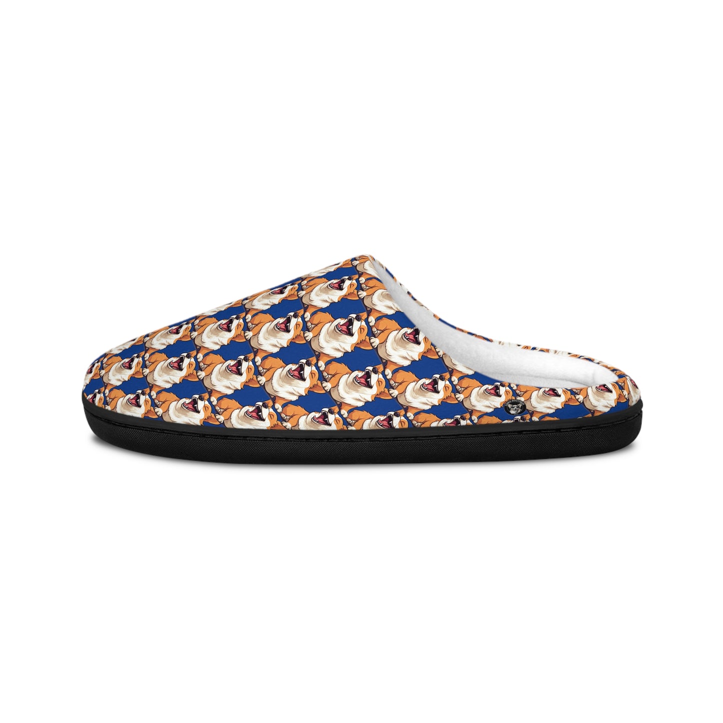 Comical Corgi Mosaic - Men's Slippers