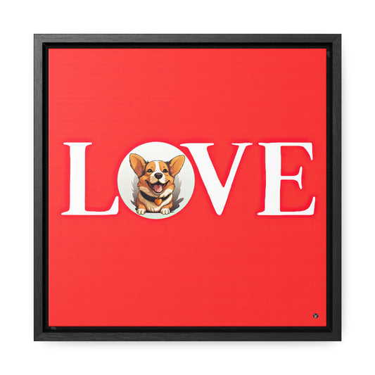More Love - Framed on Canvas