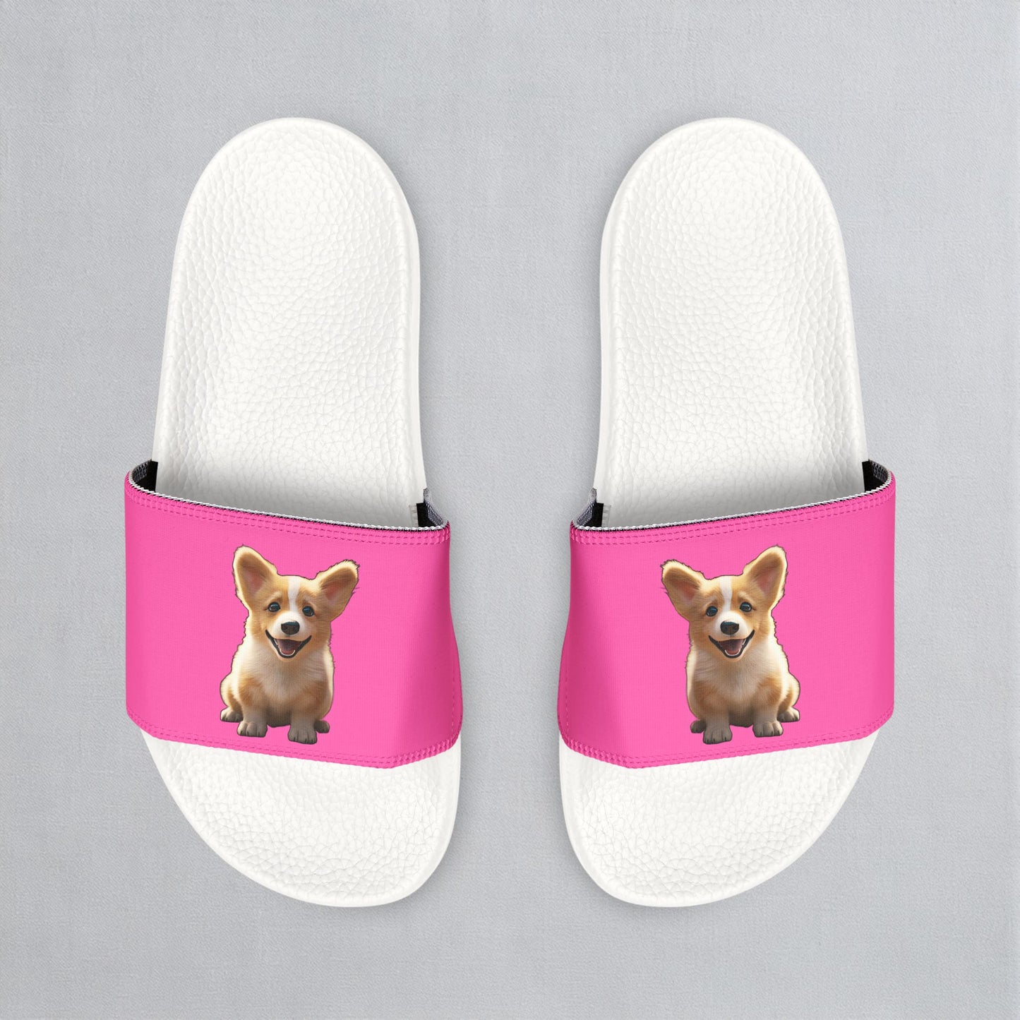 Sweetness Hot Pink Women's Slide Sandals - Corgi Pool & Beach Slides