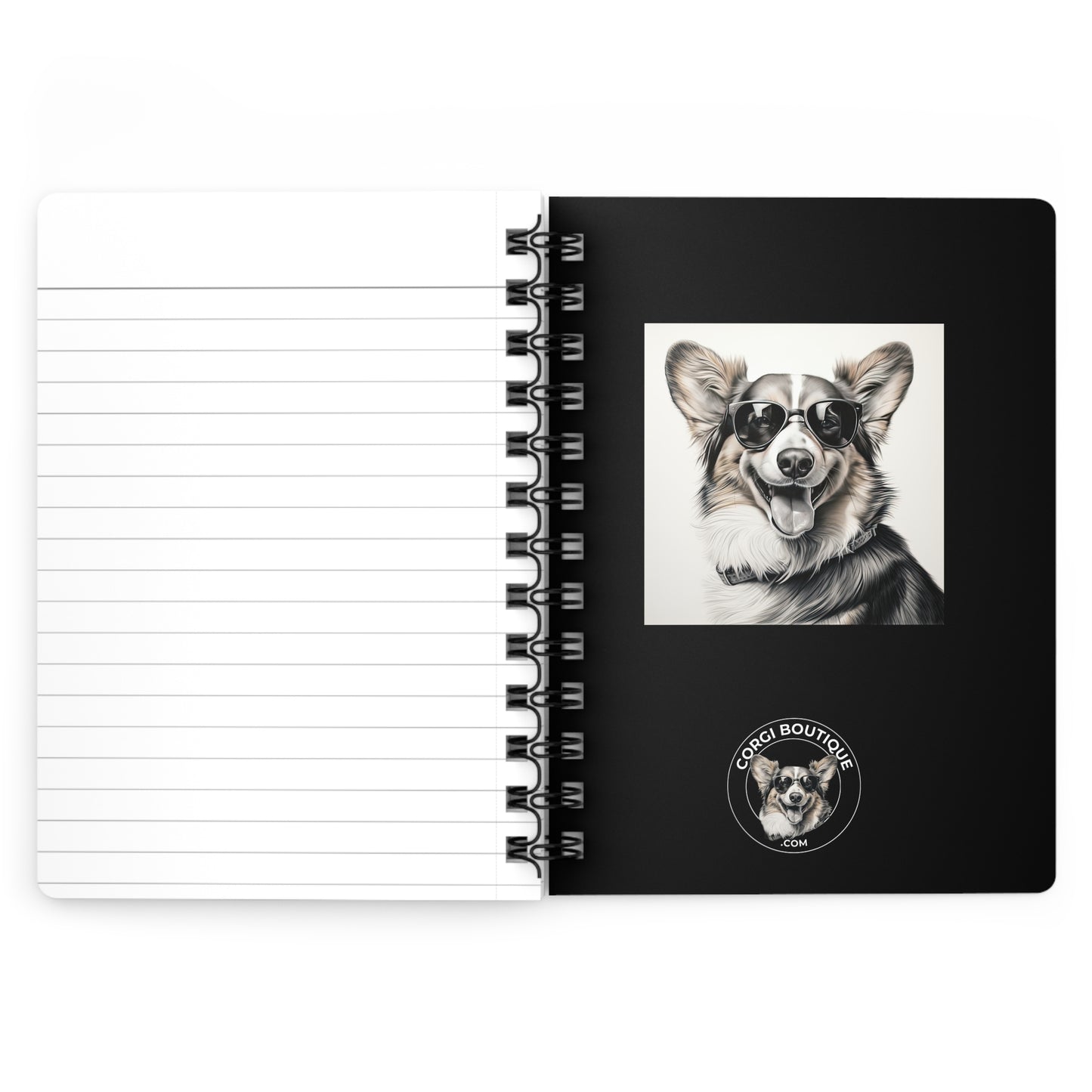 Corgi Cool - Spiral Bound Notebook