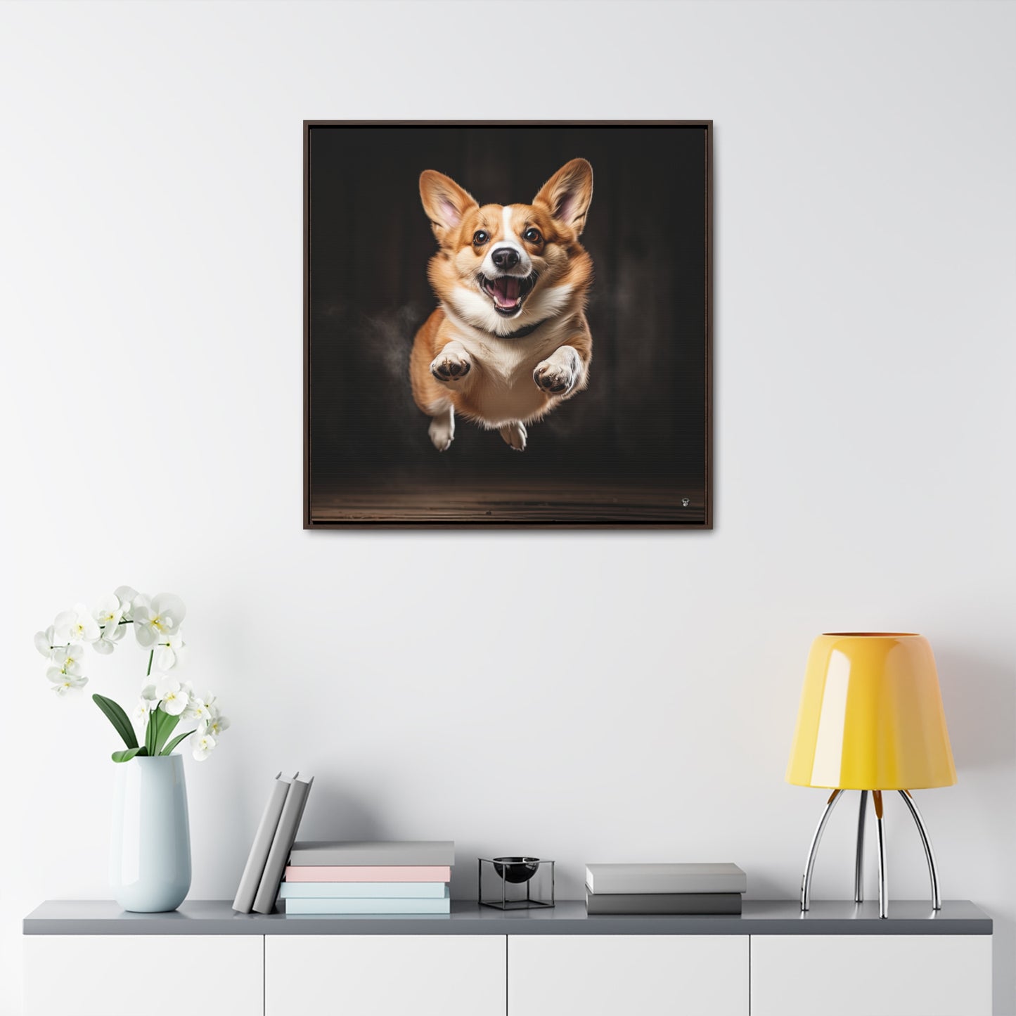 The Greeter - Framed on Canvas