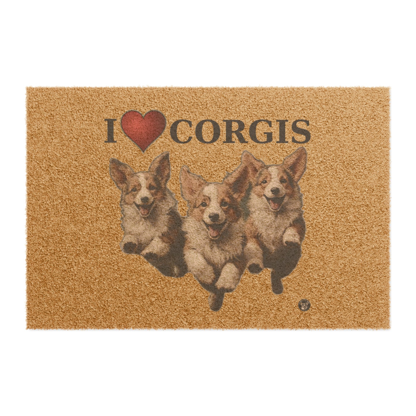 I Heart Corgis - Doormat