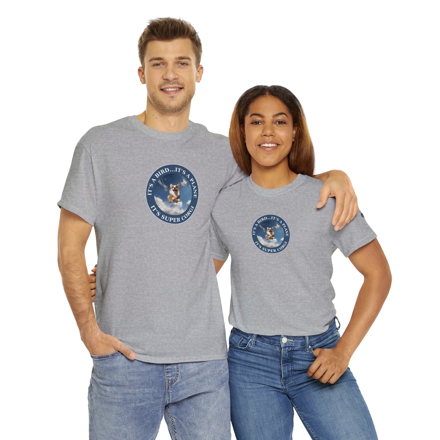 Super Corgi - Unisex Heavy Cotton Tee