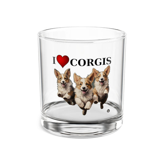 I Heart Corgis - Highball Glass