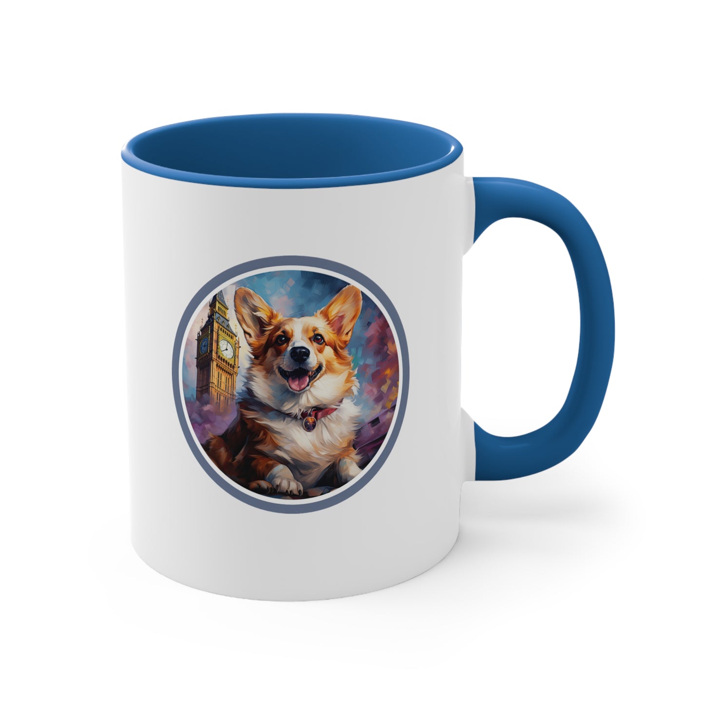 Corgi and Ben - Mug