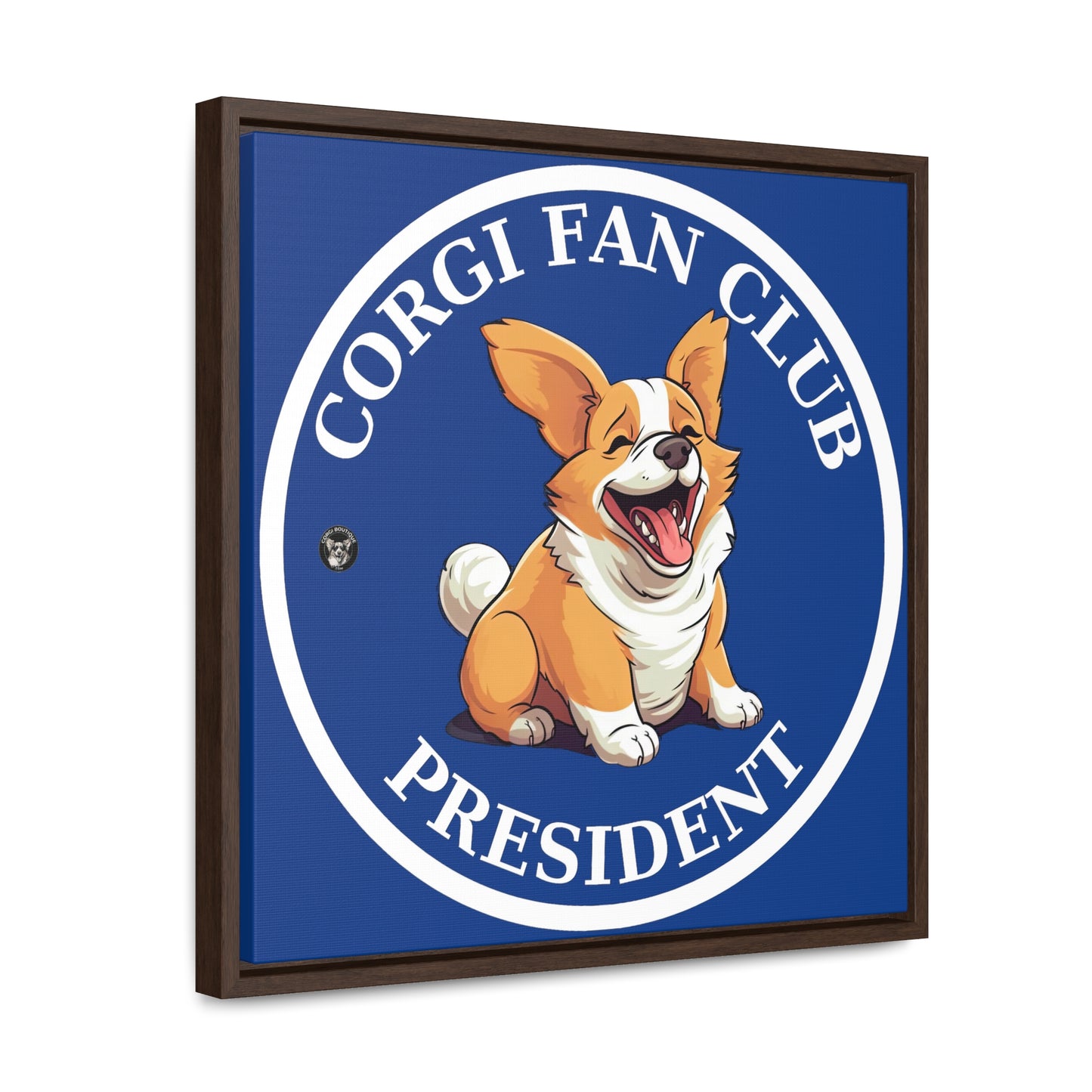 Fan Club President - Framed on Canvas