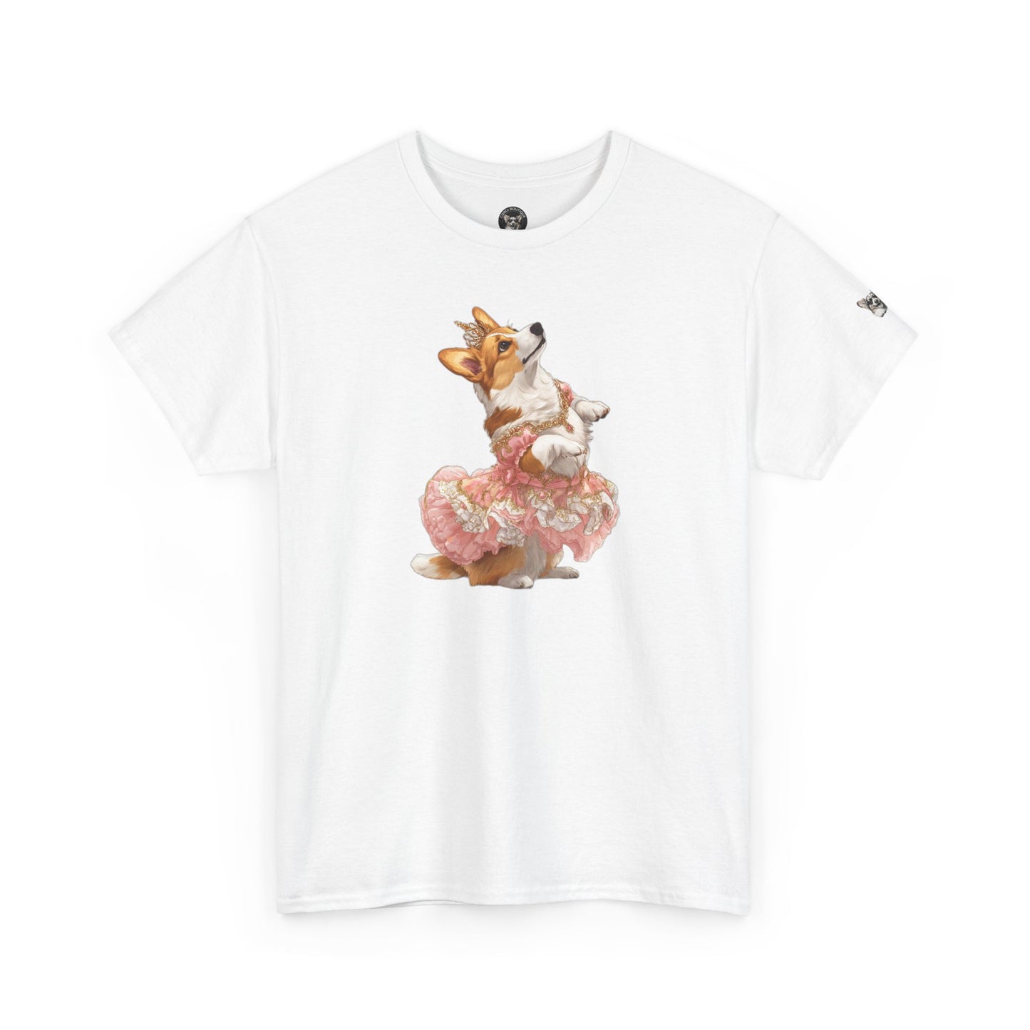 T-shirt Corgi Princesse