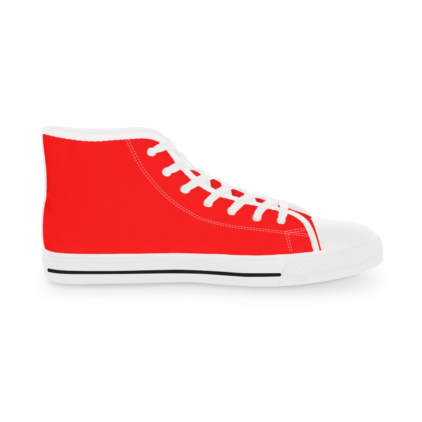 Booty Call Corgi Pop Art Men's High Top Casual Red Canvas Sneakers