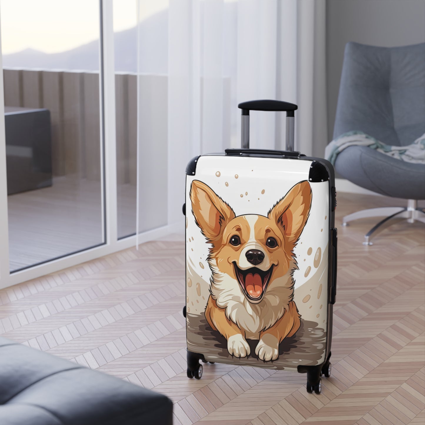 Corgi Cuteness - Suitcase