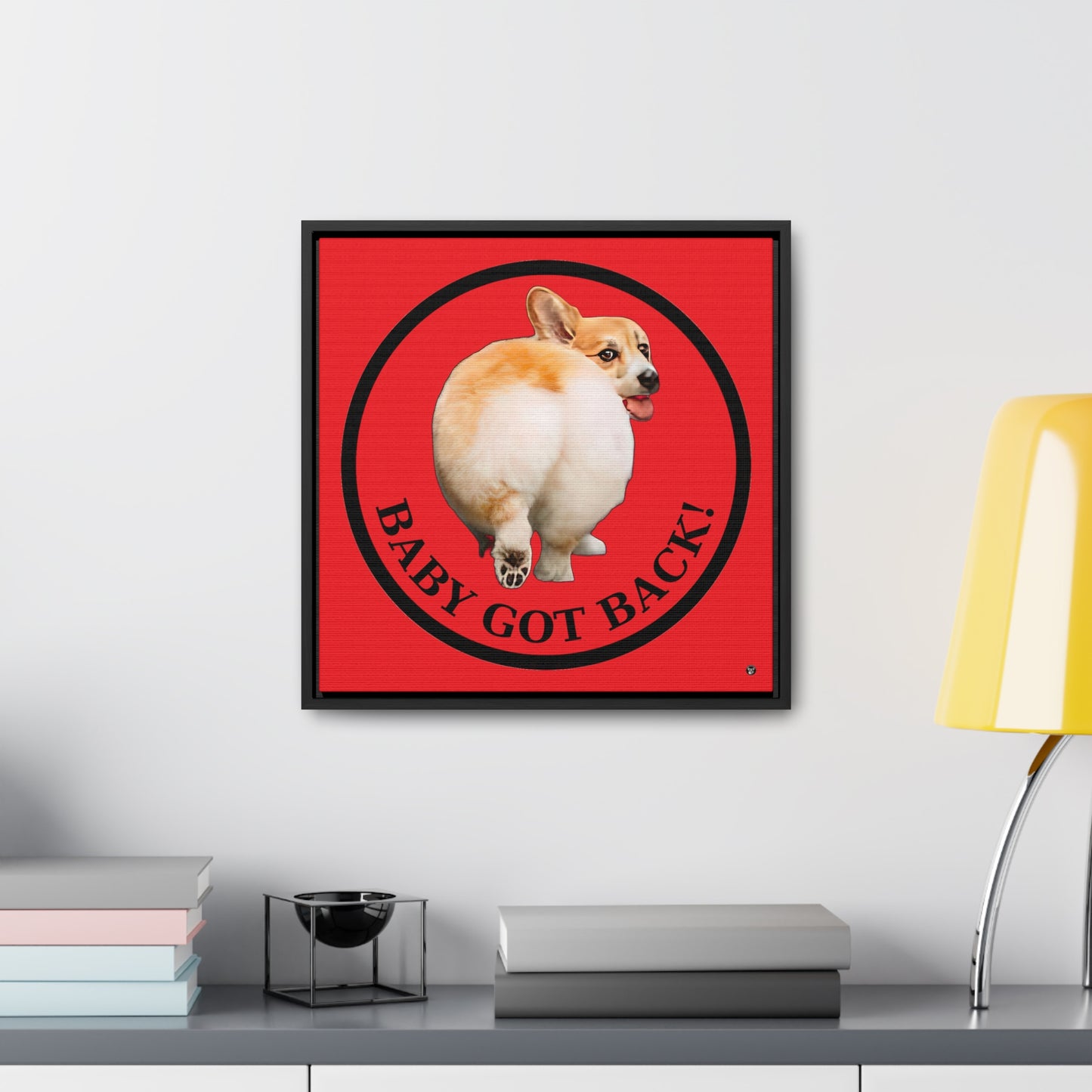 Baby Got Back - Framed on Canvas