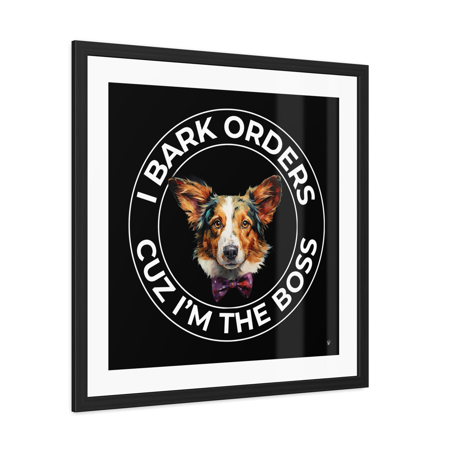 The Boss - Framed Print