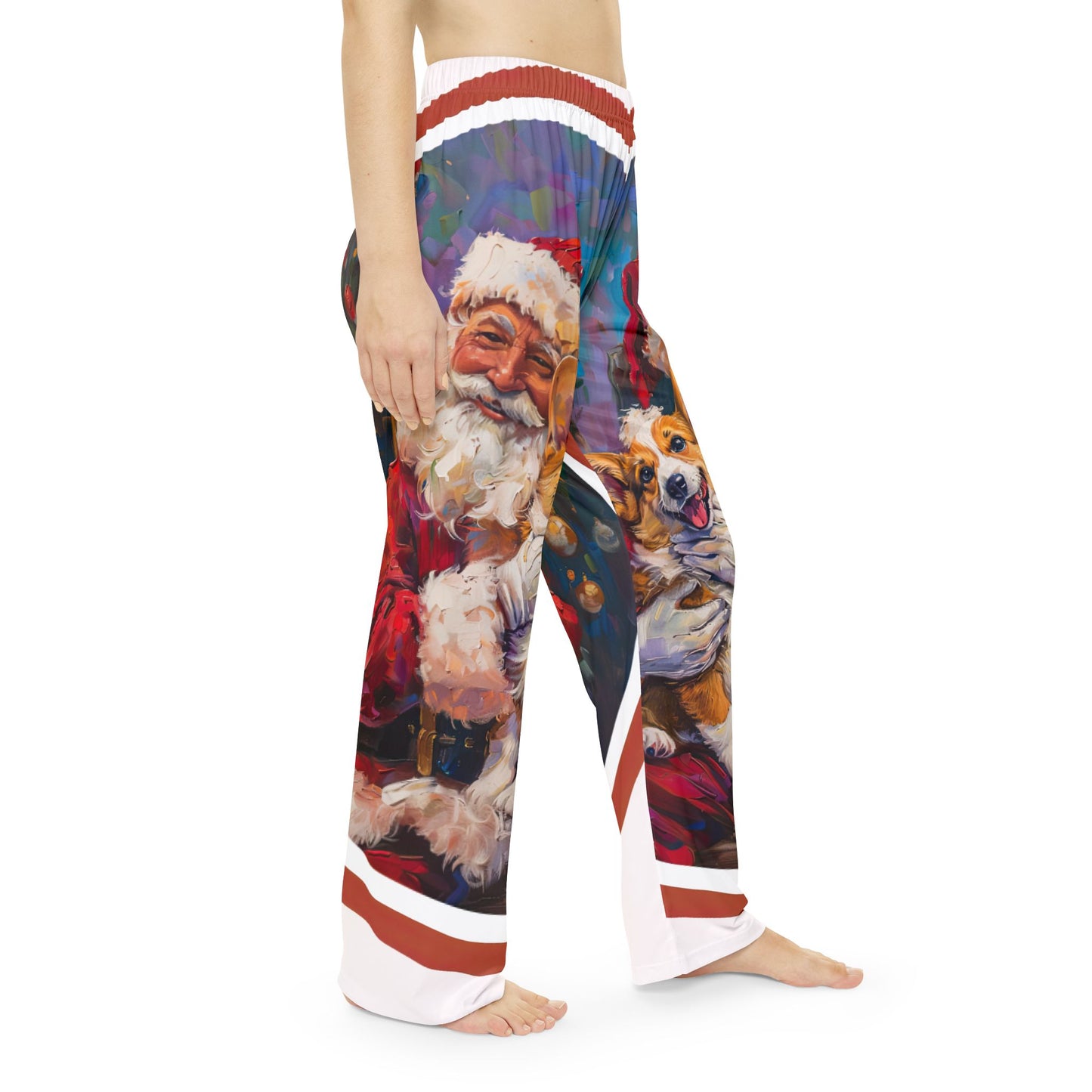 Christmas Corgi 2 Women's Pajama Pants