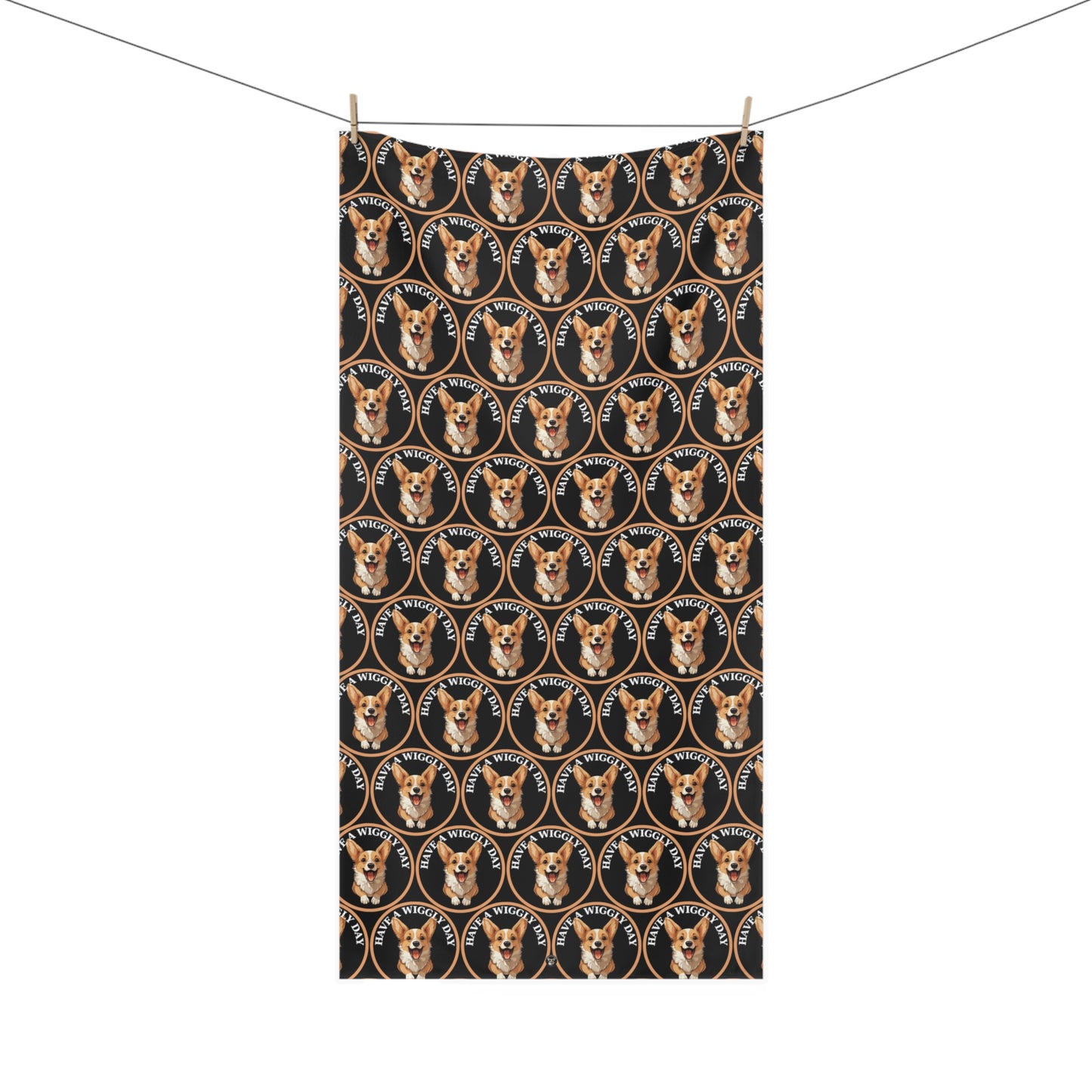 Have a Wiggly Day Mosaic - Bath Towel