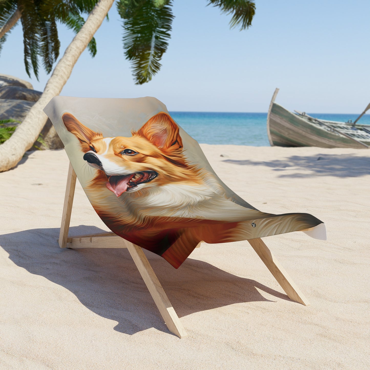Pembroke Portrait Beach Towel
