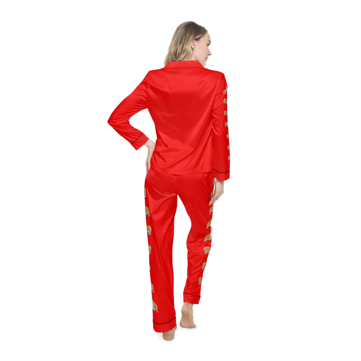 Best In Show Silky Red Pajamas