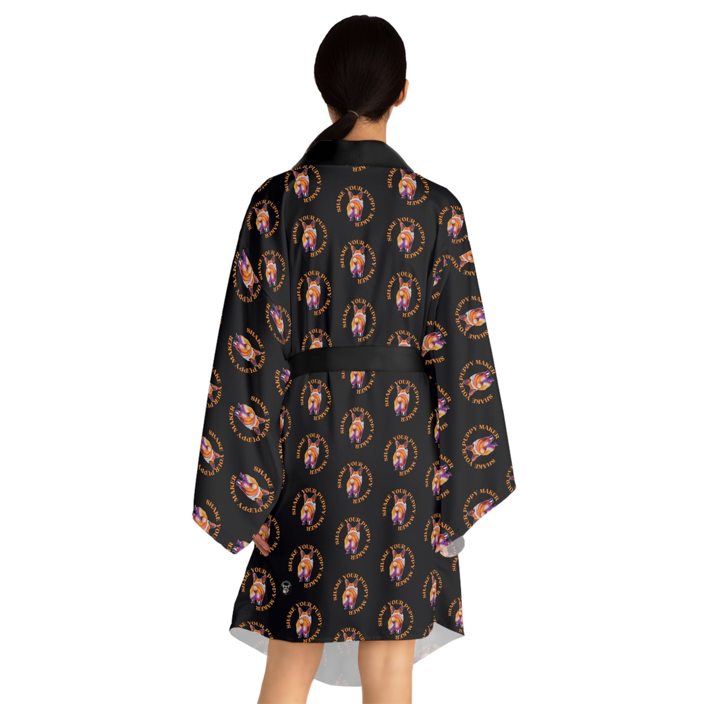 Shake Your Puppy Maker Kimono Robe