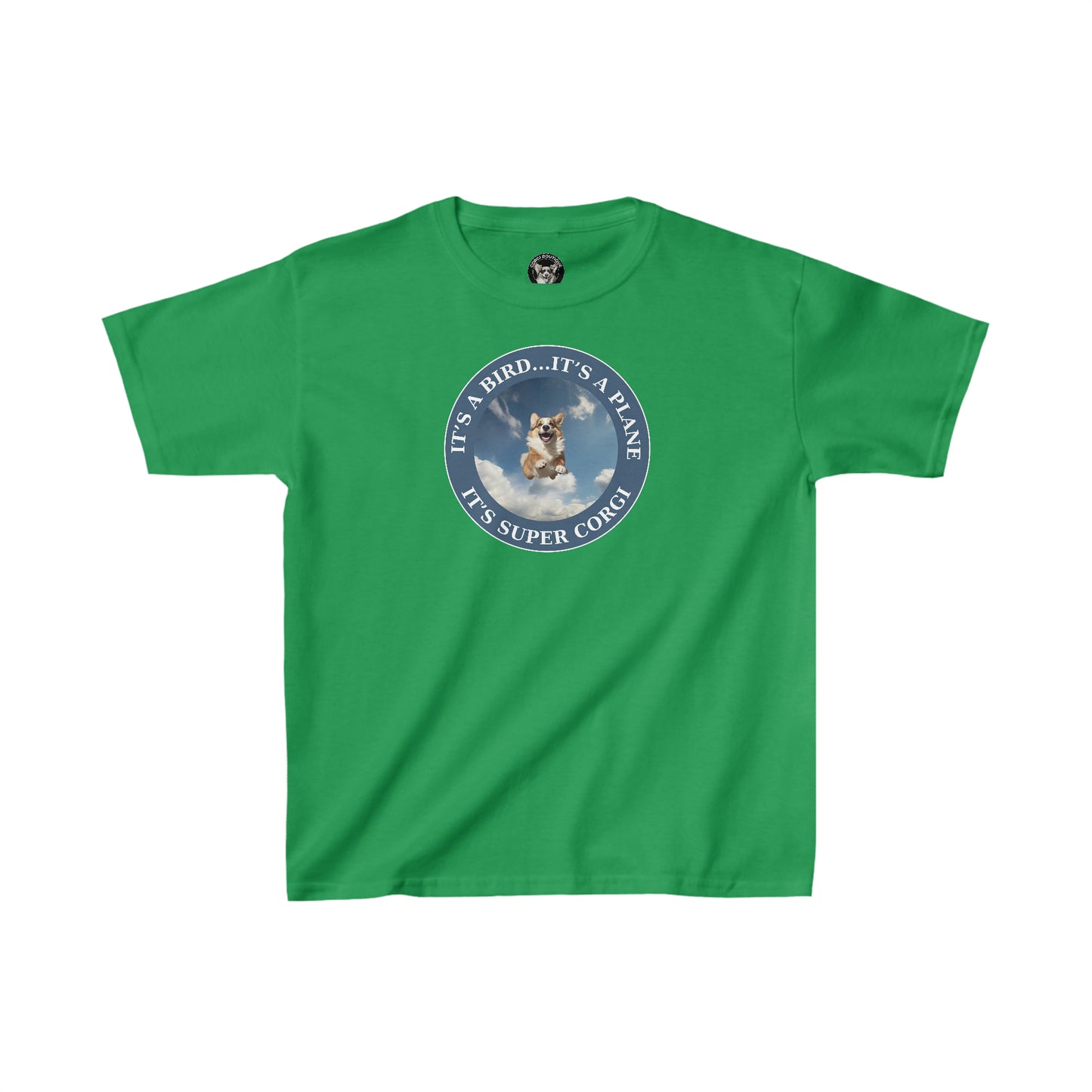 Super Corgi - Kids Heavy Cotton Tee
