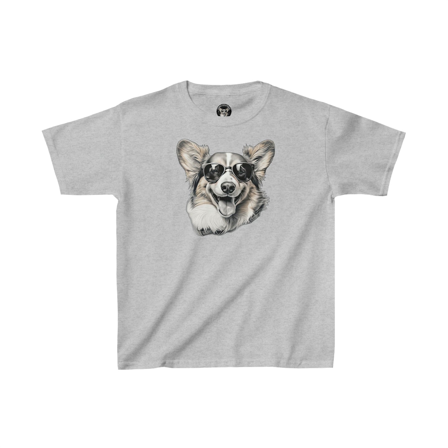 Corgi Cool - Kids Heavy Cotton Tee