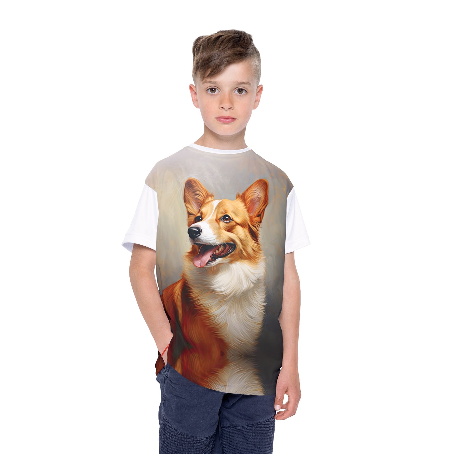 Pembroke Portrait Kid's Sports Tee