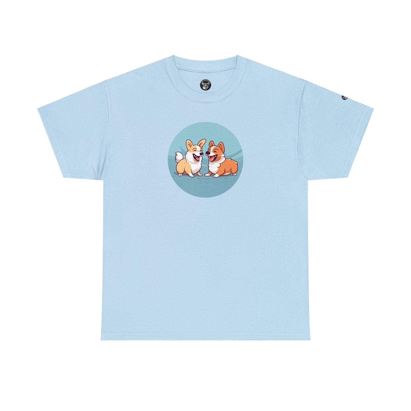 Corgi Couple - Unisex Heavy Cotton Tee