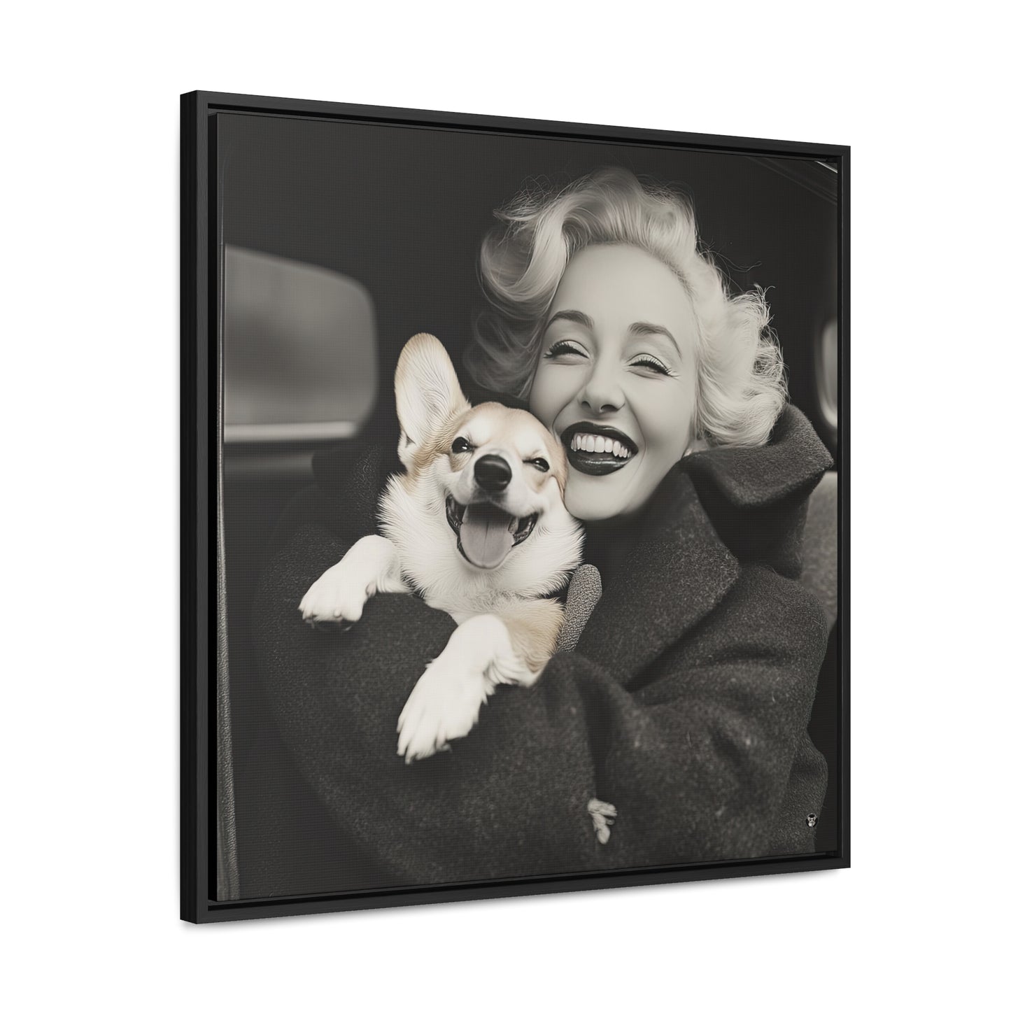 Marilyn's Bestie - Framed on Canvas