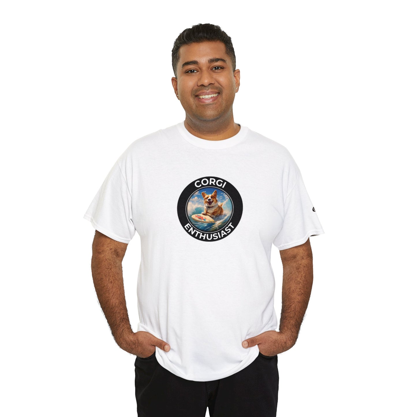 Corgi Enthusiast - Unisex Heavy Cotton Tee