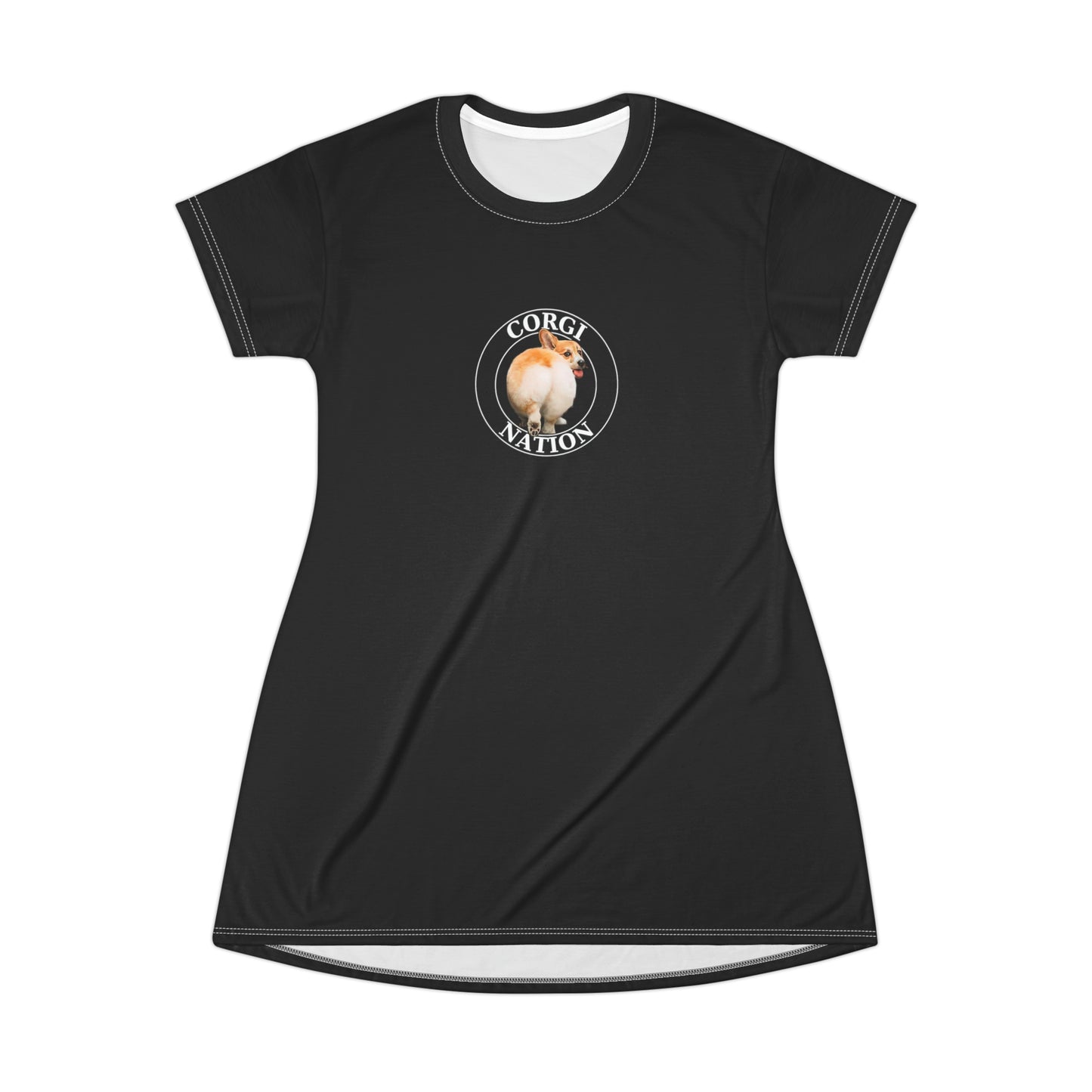 Corgi Nation - T-Shirt Dress