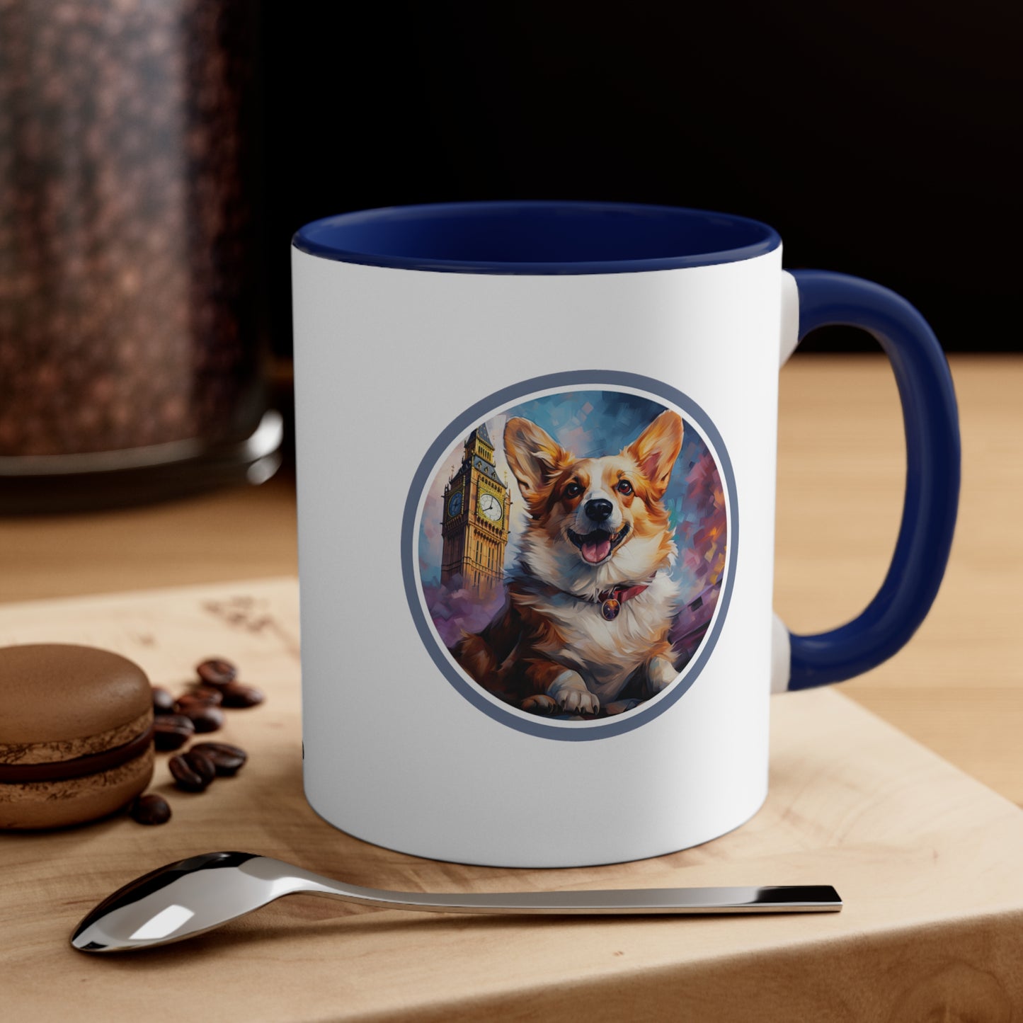 Corgi and Ben - Mug