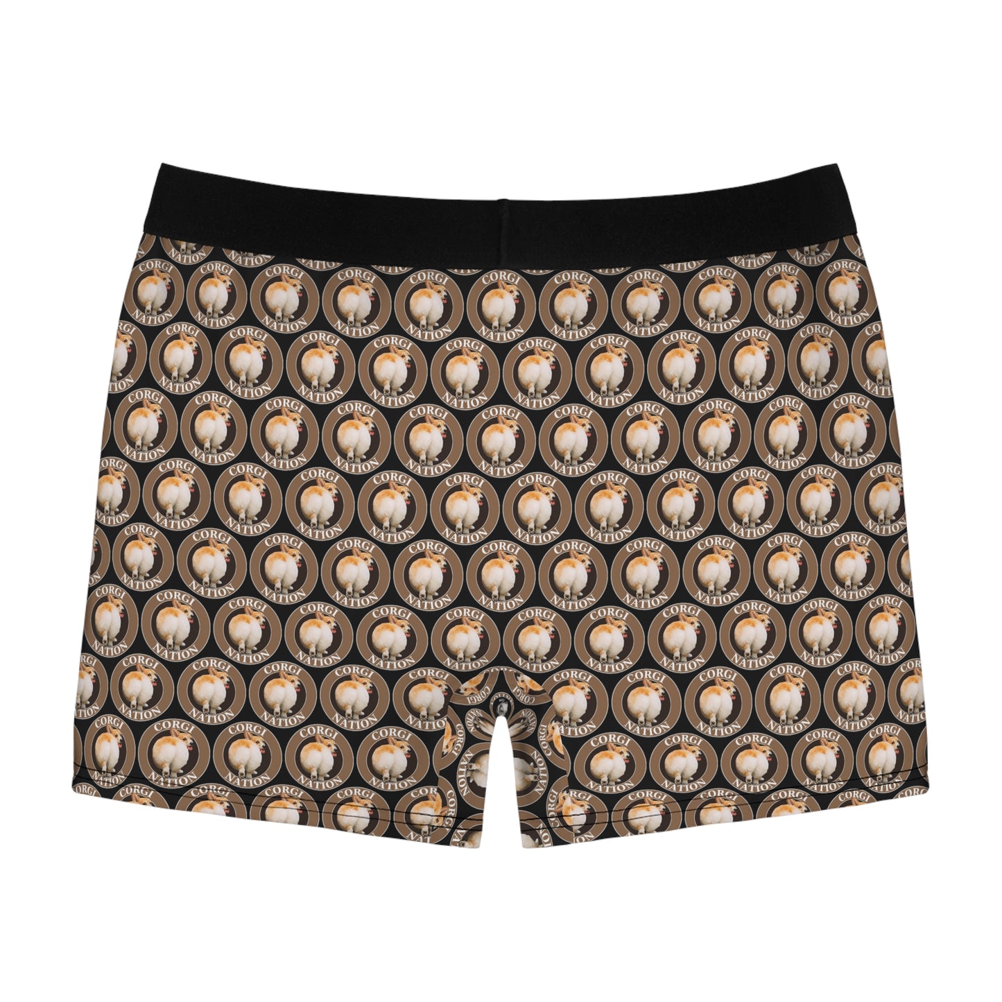 Corgi Nation Mosaic Boxer Briefs
