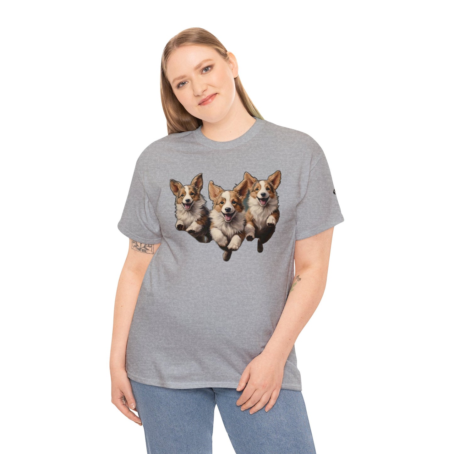 Corgi Enthusiasm - Unisex Heavy Cotton Tee