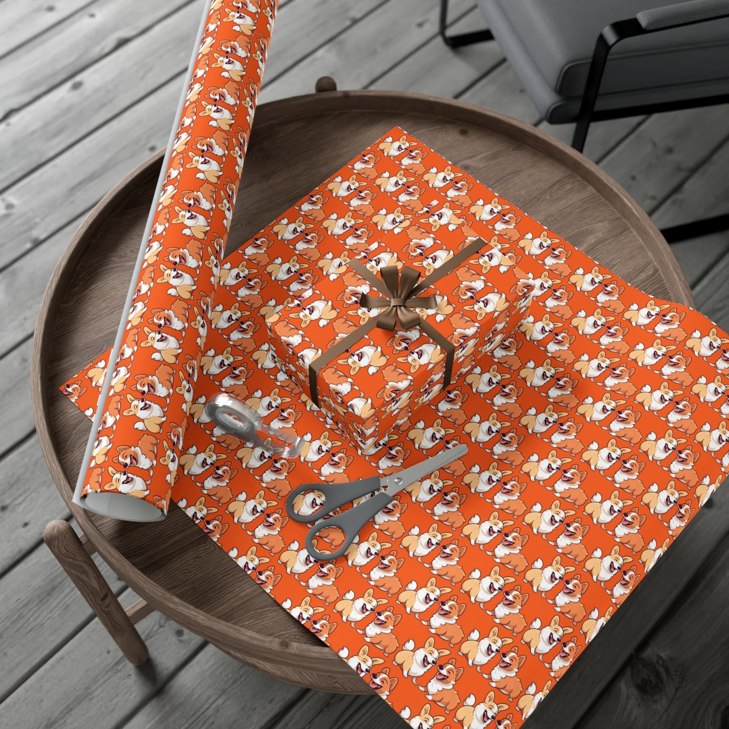 Corgi Couple - Gift Wrapping Paper
