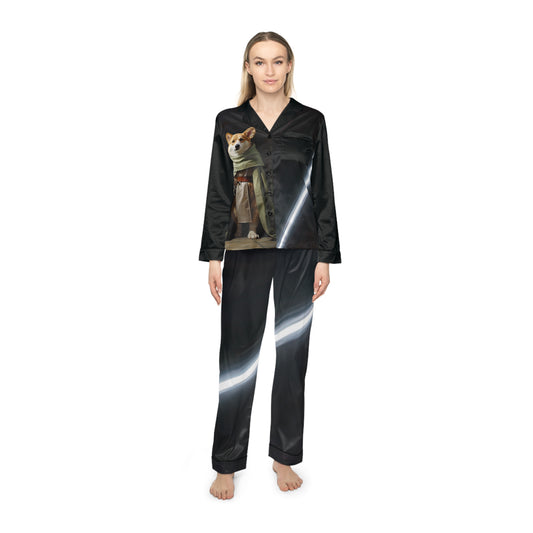 Jedi Corgi Silky Pajamas
