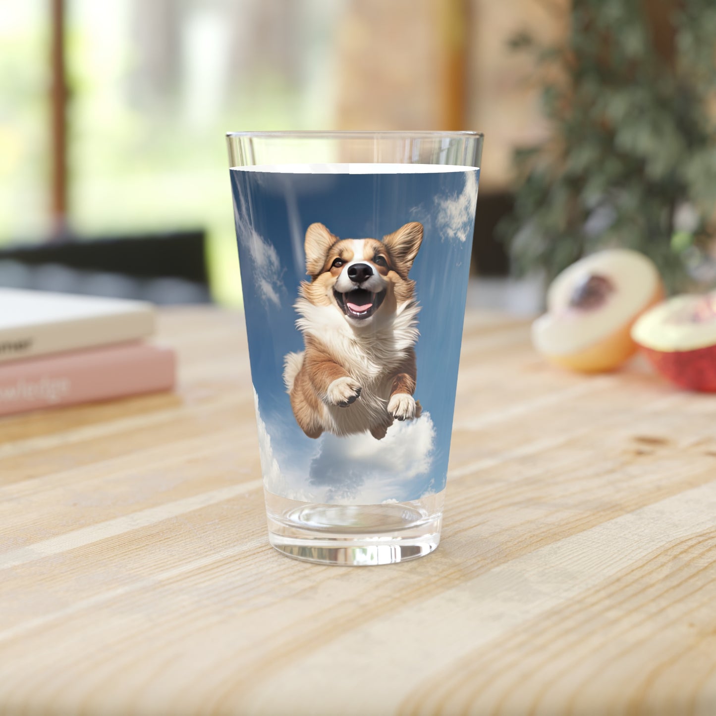 Flying Corgi - Pint Glass