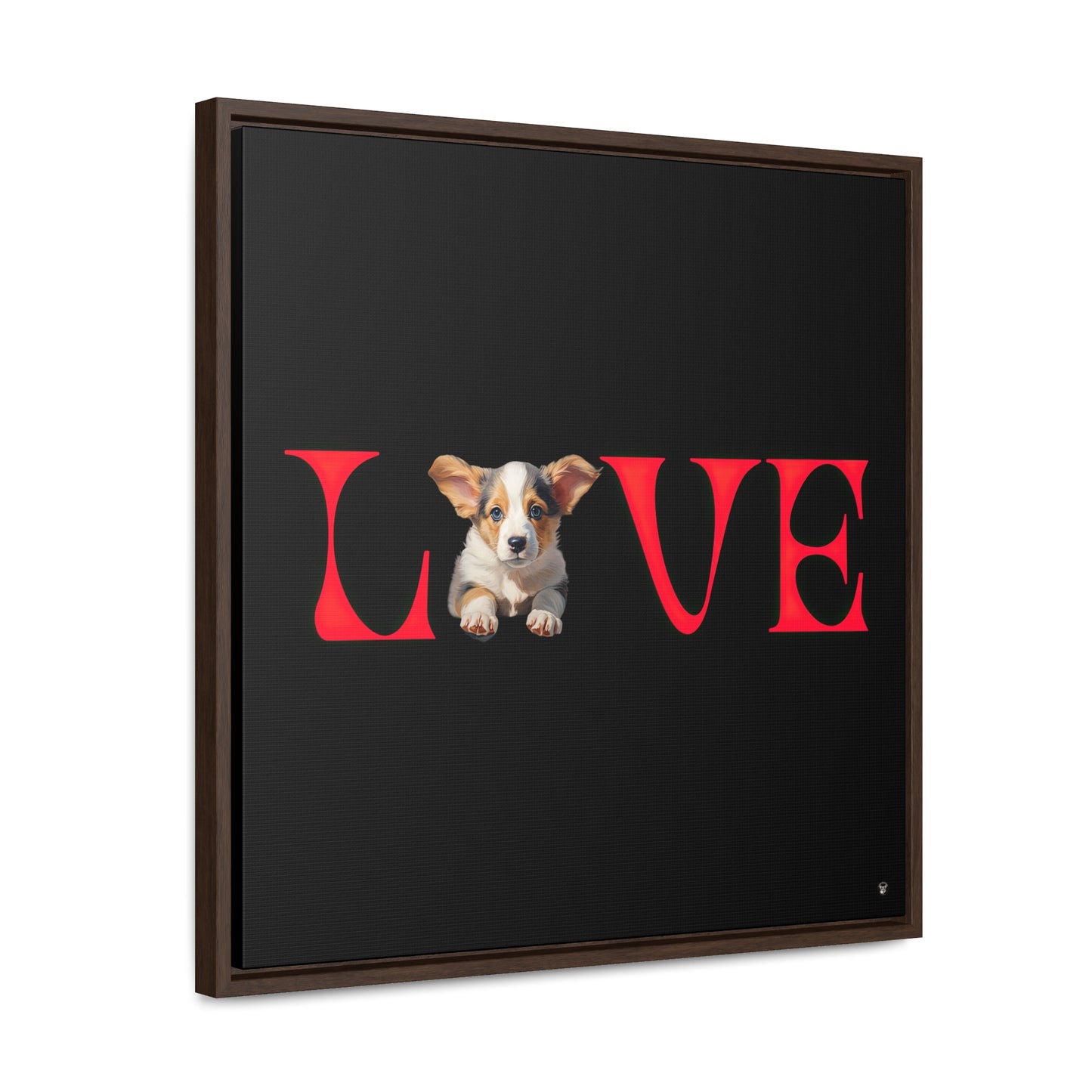 LOVE - Framed on Canvas