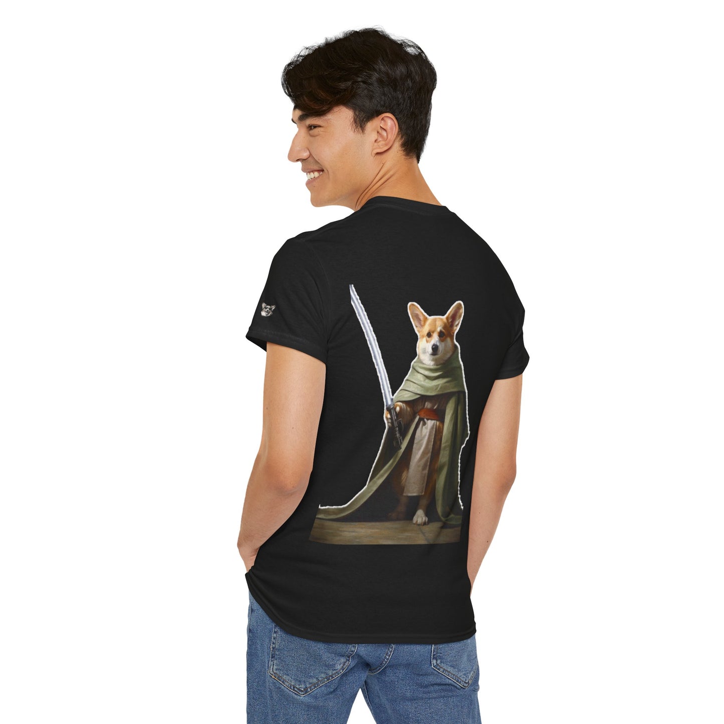 T-shirt Corgi Jedi