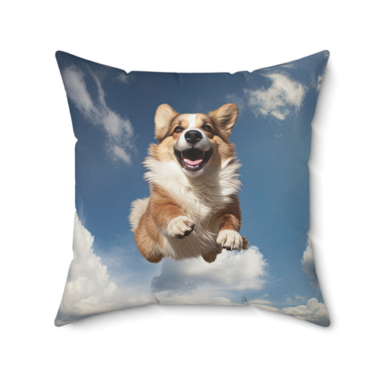 Super Corgi - Throw Pillow