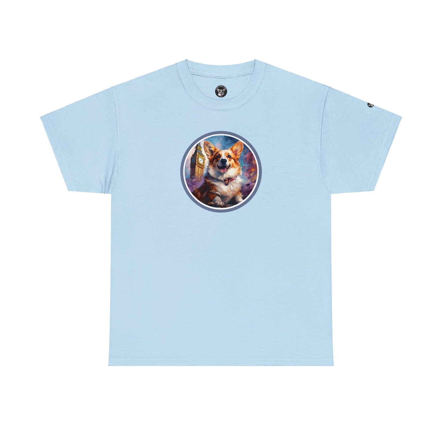 Corgi and Ben - Unisex Heavy Cotton Tee