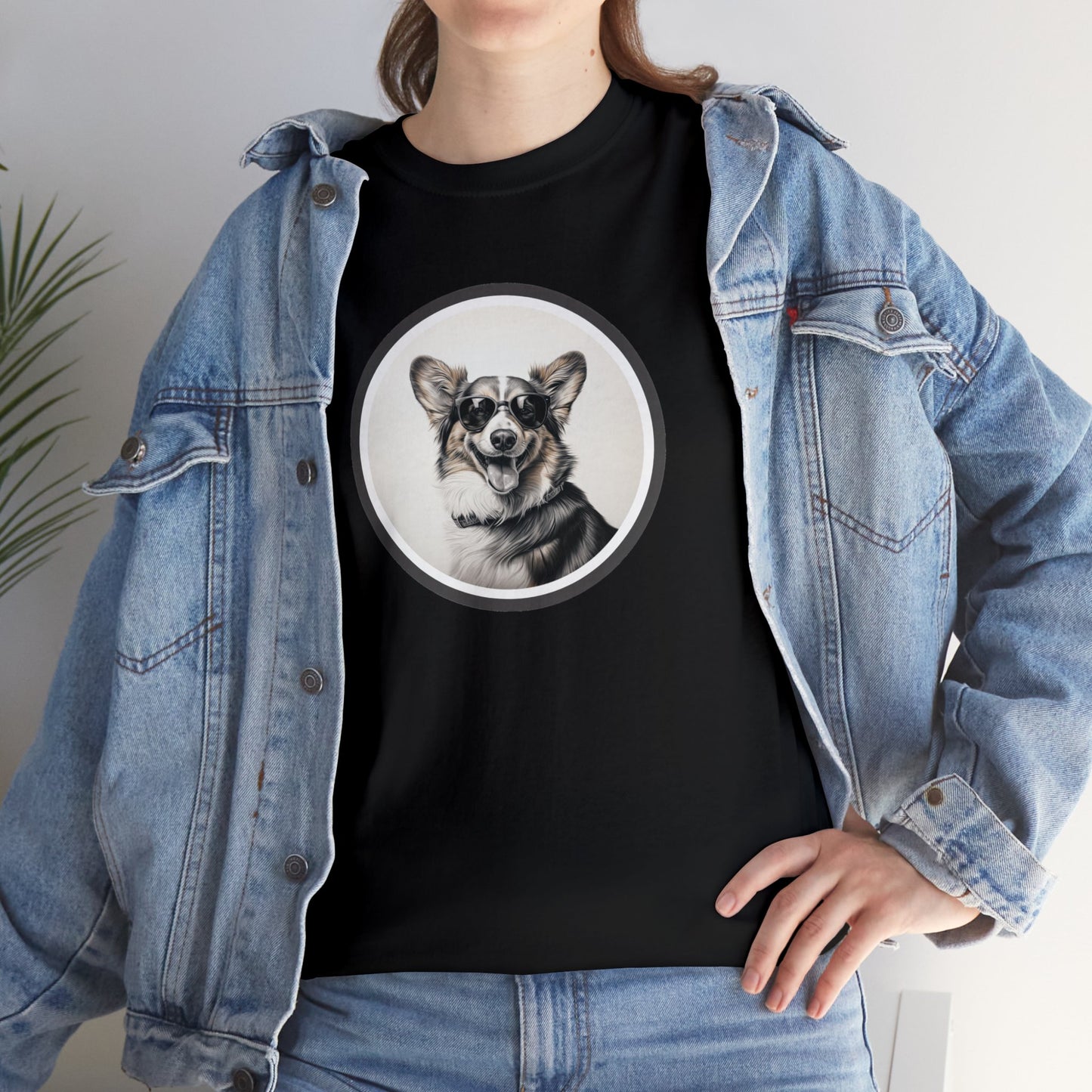 Corgi Cool - Unisex Heavy Cotton Tee