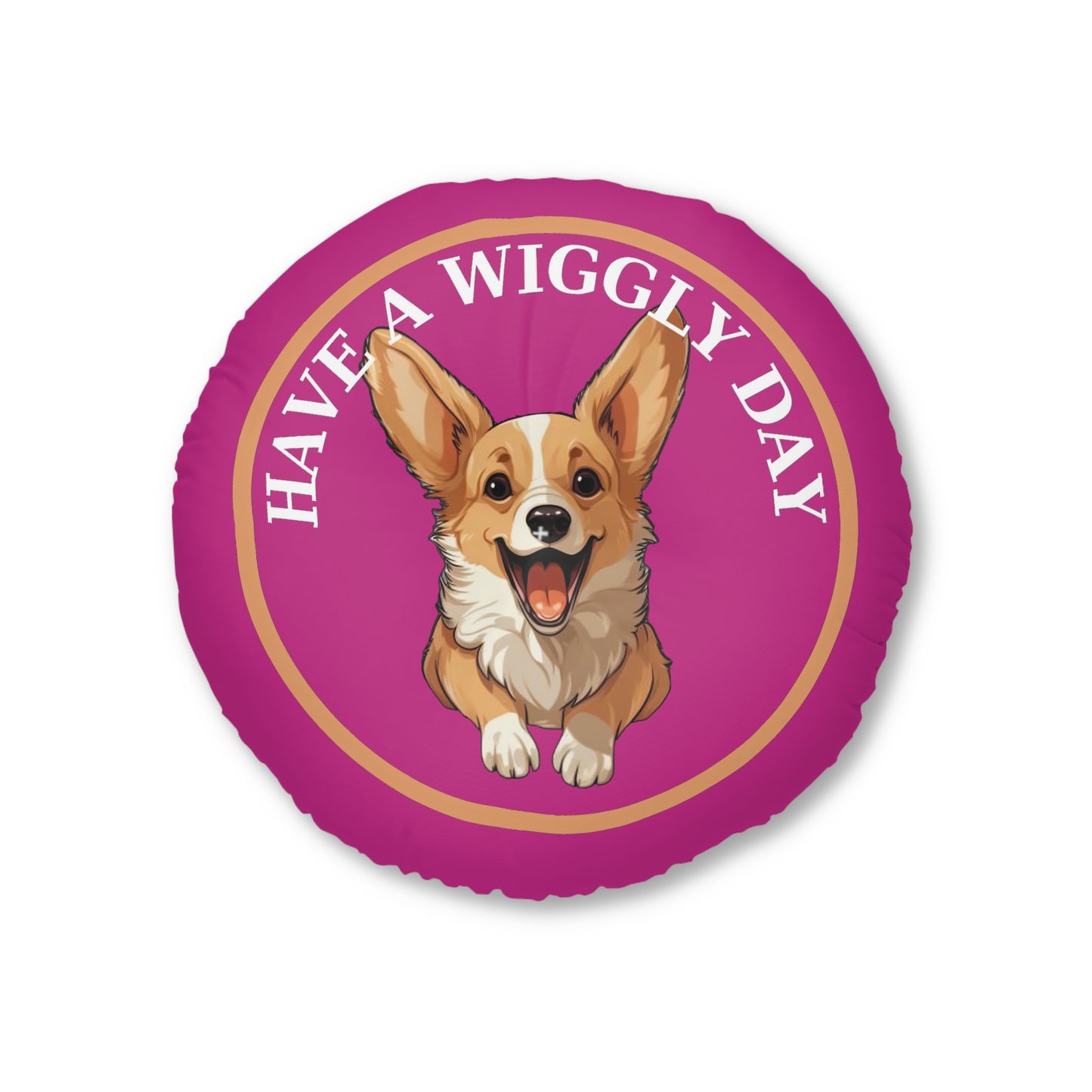 Have a Wiggly Day - Floor Pillow