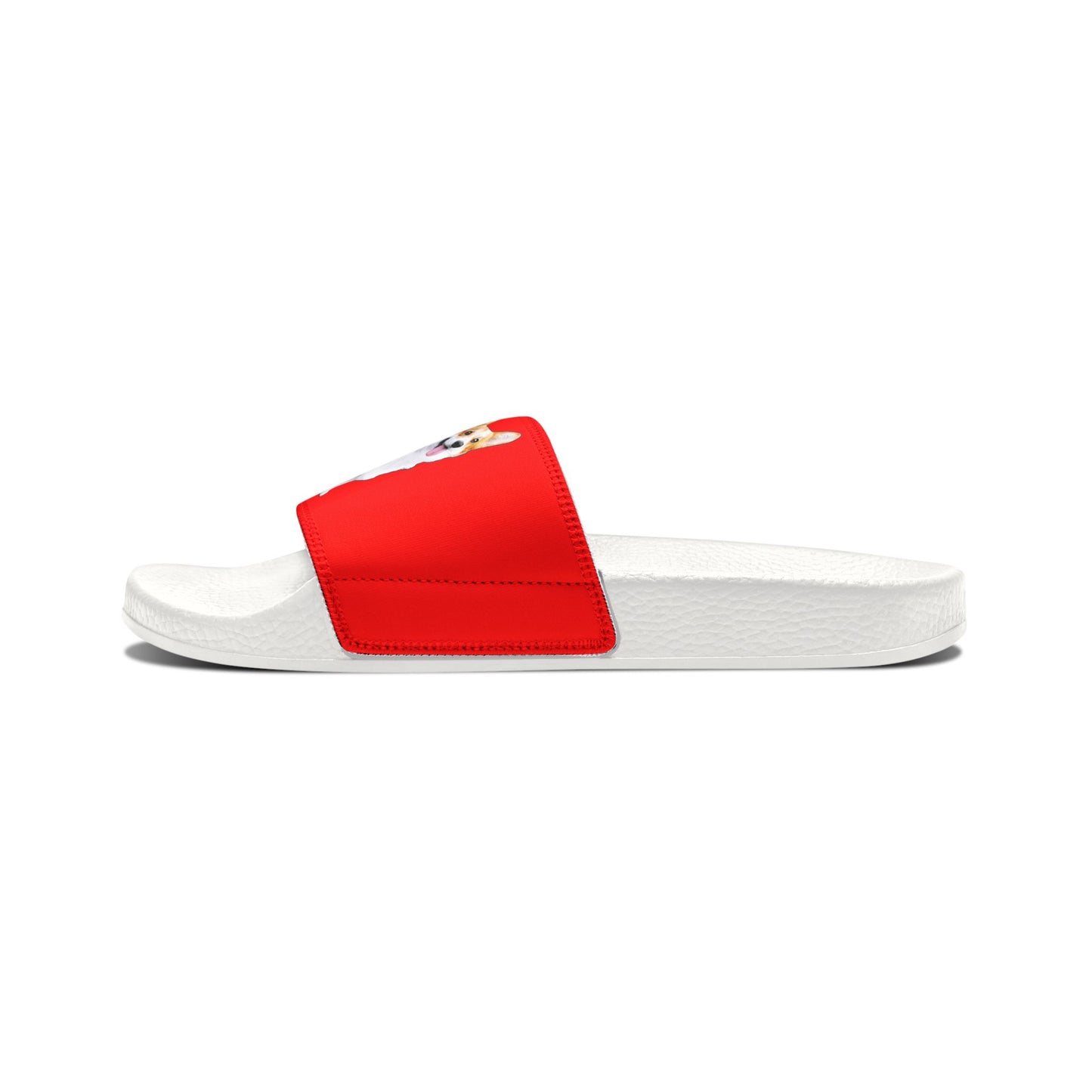 Best in Show Classic Corgi Men's Casual Slide Sandals - Pool & Beach Slides