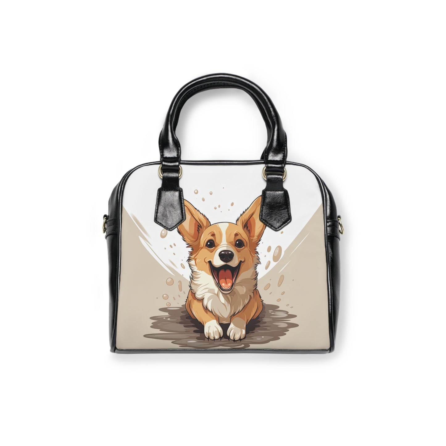 Corgi Cuteness - Handbag w/Removable Shoulder Strap