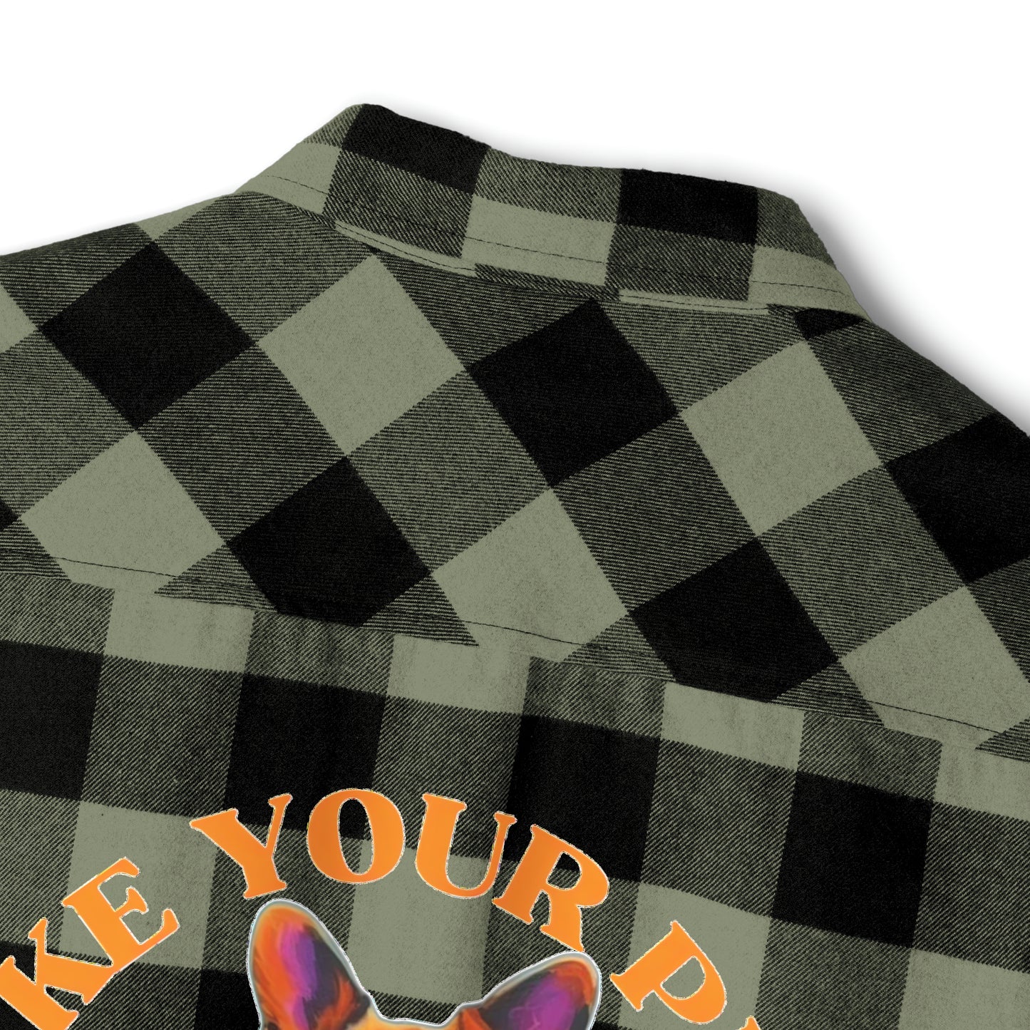 Shake Your Puppy Maker - Flannel Shirt
