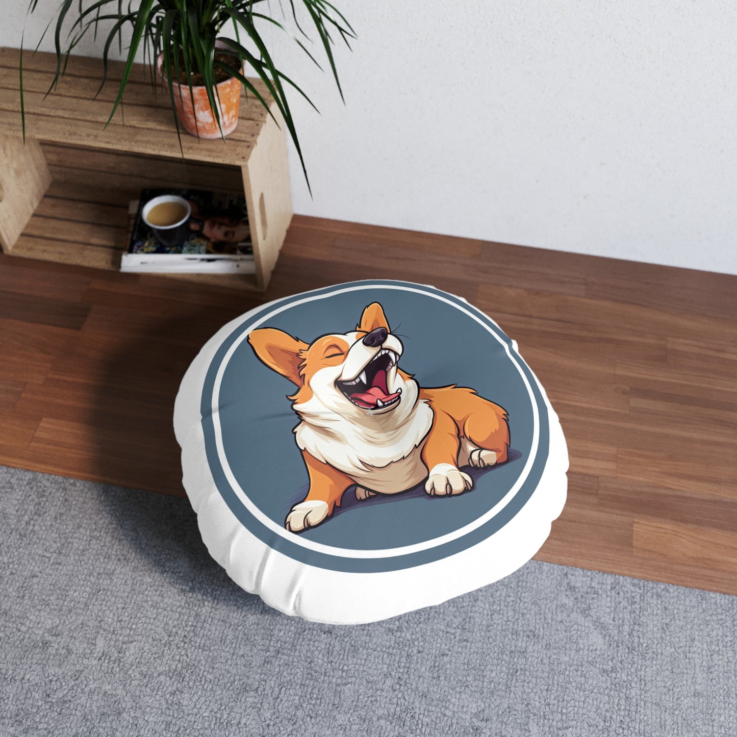 Comical Corgi - Floor Pillow