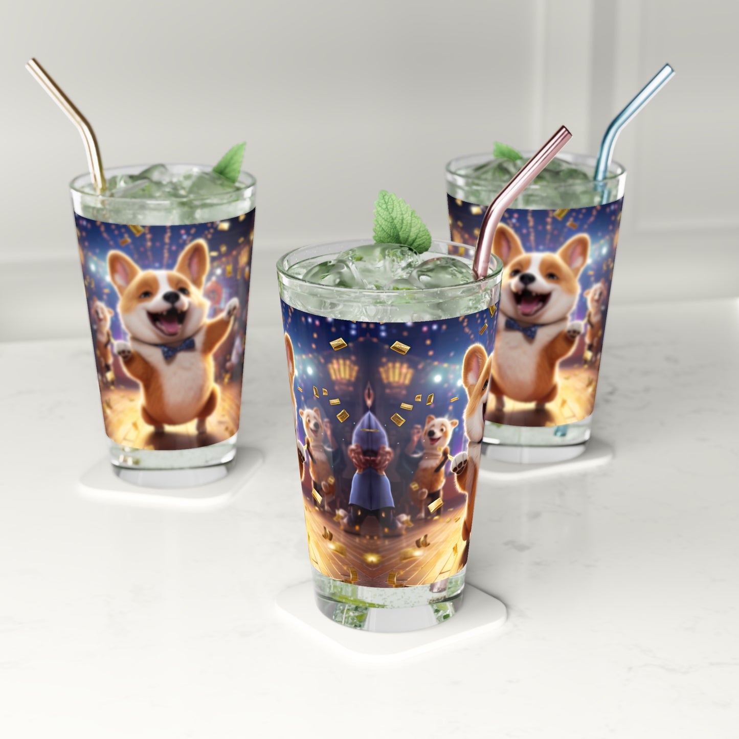 Party Pup - Pint Glass