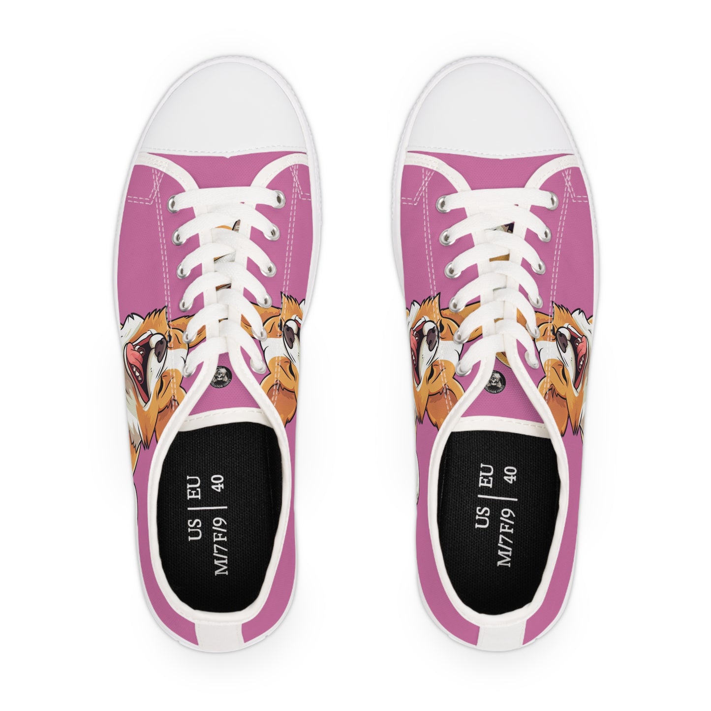 Jolly Jiggler Big Pink - Women's Low Top Sneakers