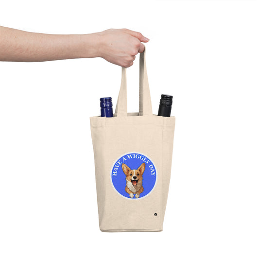 Have a Wiggly Day - Double Wine Bottle Tote Bag