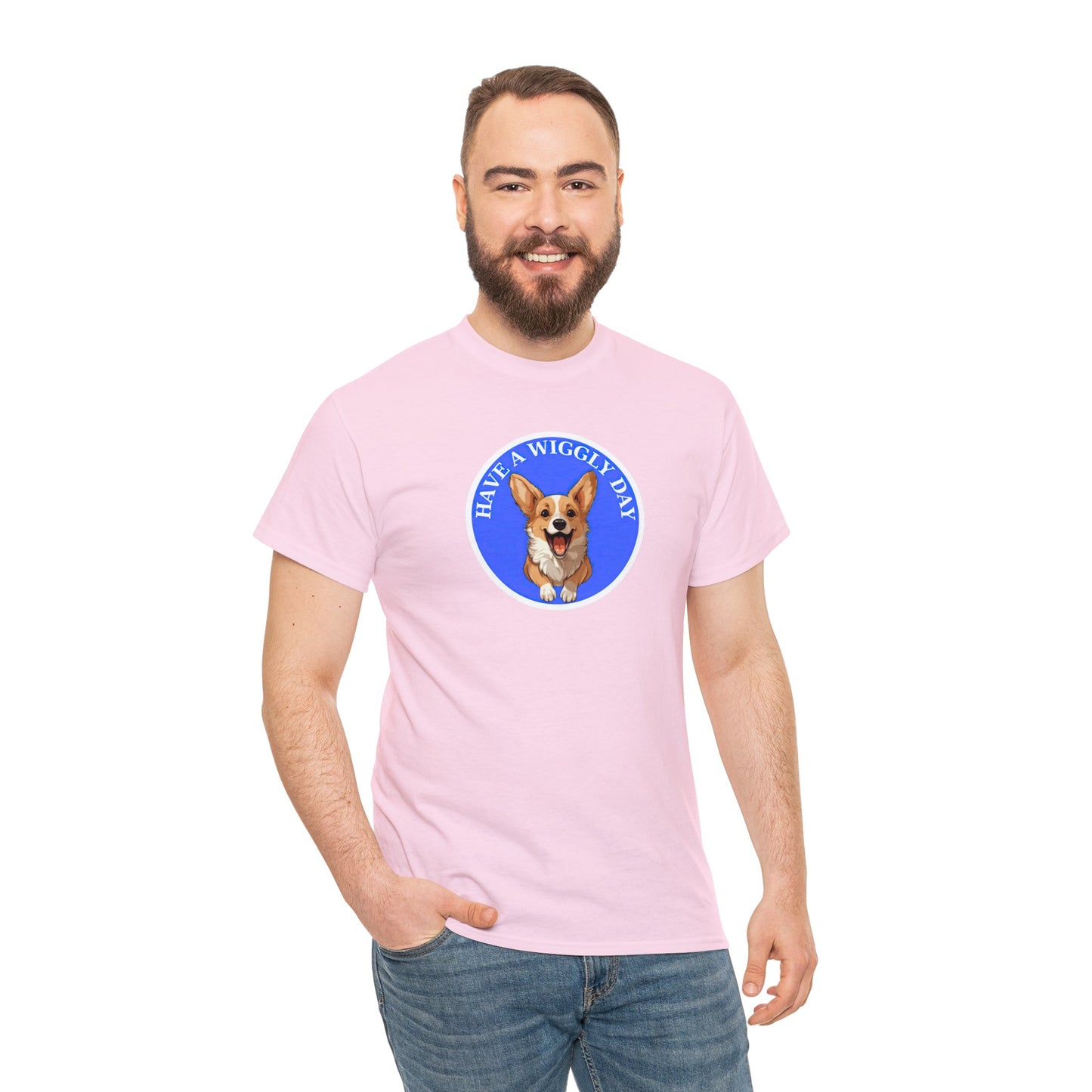 Have a Wiggly Day - Unisex Heavy Cotton Tee