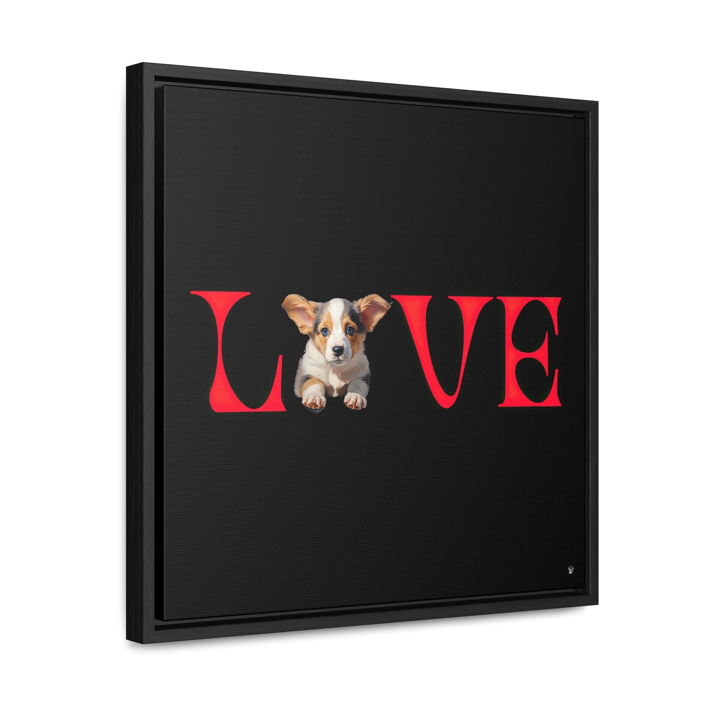 LOVE - Framed on Canvas